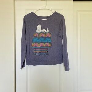 Target Women's Purple Graphic Sweatshirt